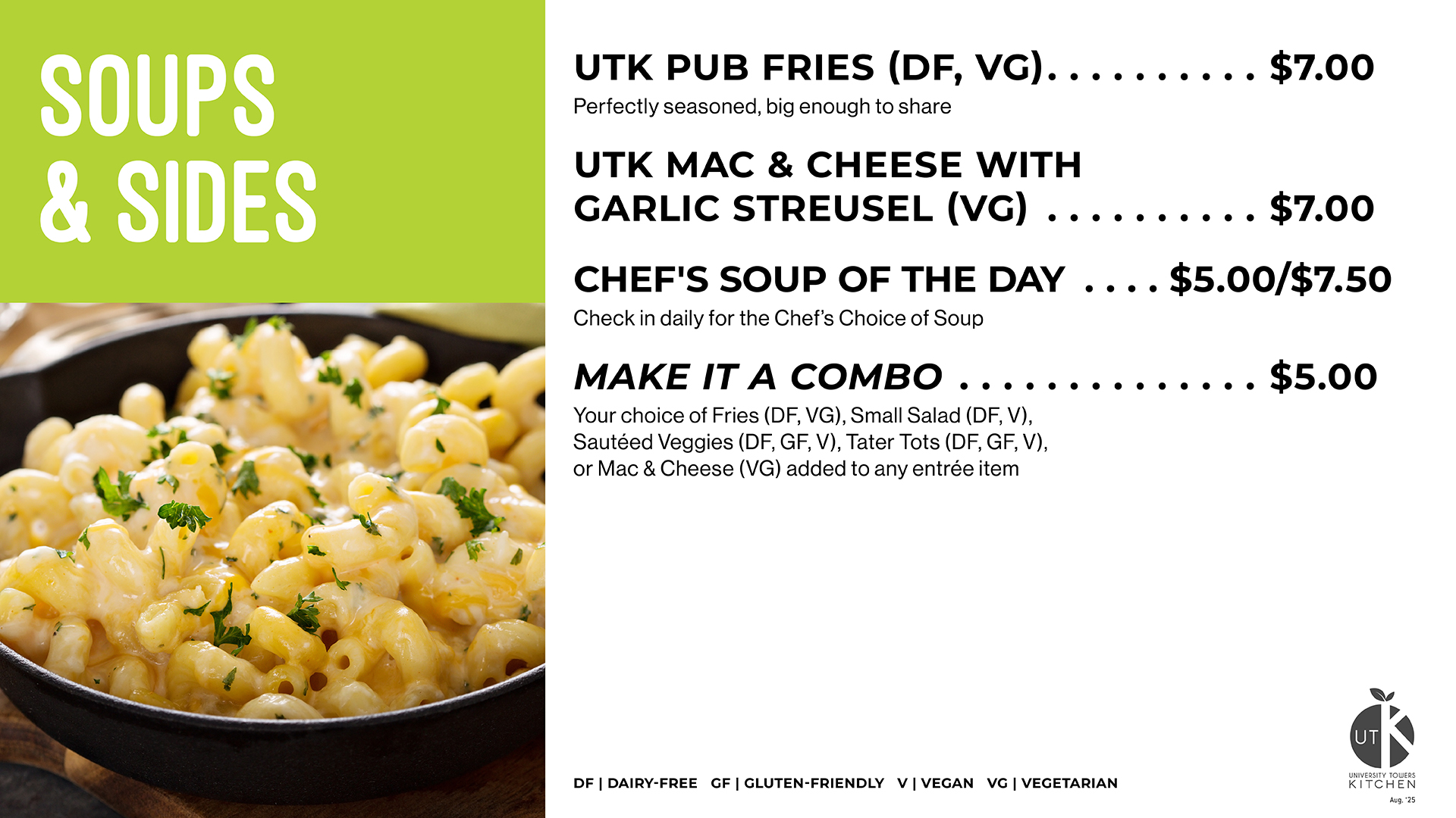 UTK Soups & Sides
